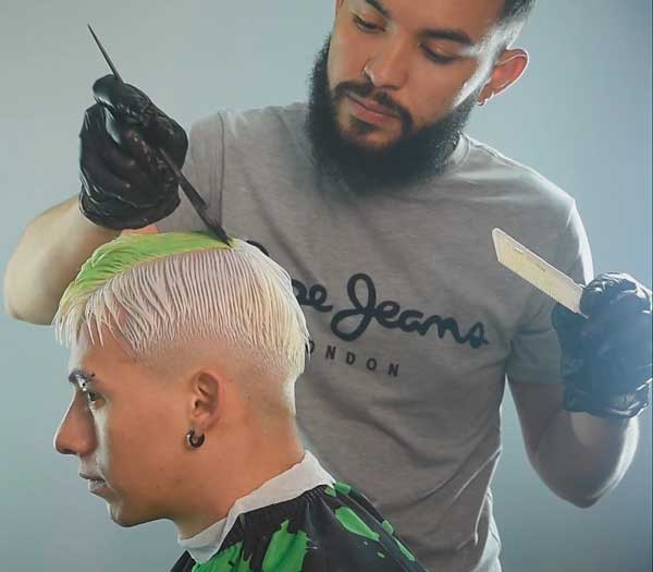 Barbero experto en Bogotá